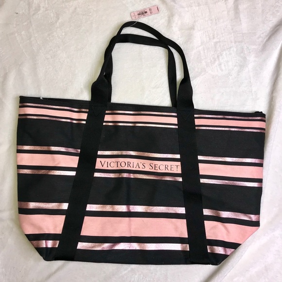 Victoria's Secret Handbags - NWT Victoria’s Secret Zippered Tote Bag